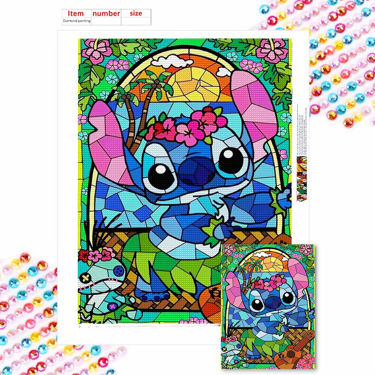 

Алмазная вышивка Стих Играющий на гитаре Набор для вышивания крестом Мозаика Алмазная живопись Полная круглая алмазная Домашнее украшение Round 20x30cm