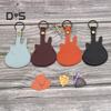 Plektrenhalter in Gitarrenform, Kunstleder-Plektrum-Etui, tragbare Plektrum-Aufbewahrungstasche für Gitarrenspieler, Liebhaber, Lehrer