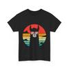 Lama T-Shirt Herren Damen Tees Top, Lama mit Sonnenbrille Tierliebhaber Damen Herren Vintage T-Shirt Herren Damen Tees Top