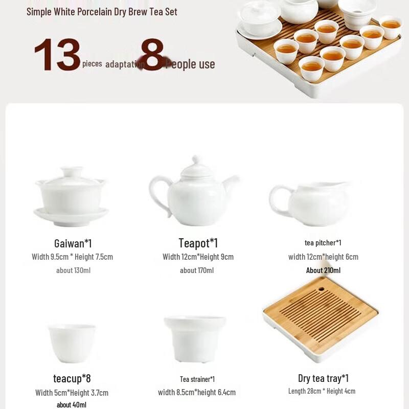 Sushic Ceramic Gongfu Tea Set