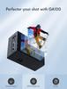 WOLFANG GA100 Action Camera Memory Card 4K 20MP Waterproof 40M Underwater Sports Camera Wearable Camera EIS Image Stabilization WiFi Function Wide