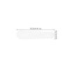 30Pcs Silicone Anti Slip Hanger Strips Clothes Hanger Grippers Self Adhesive Non Skid Grip Tape for Suit Blouse Dress Shirt