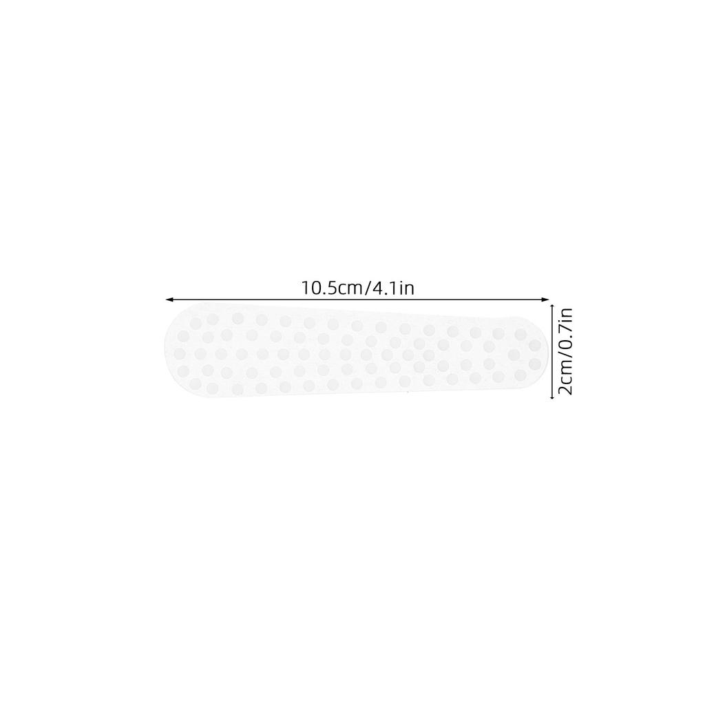 30Pcs Silicone Anti Slip Hanger Strips Clothes Hanger Grippers Self Adhesive Non Skid Grip Tape for Suit Blouse Dress Shirt