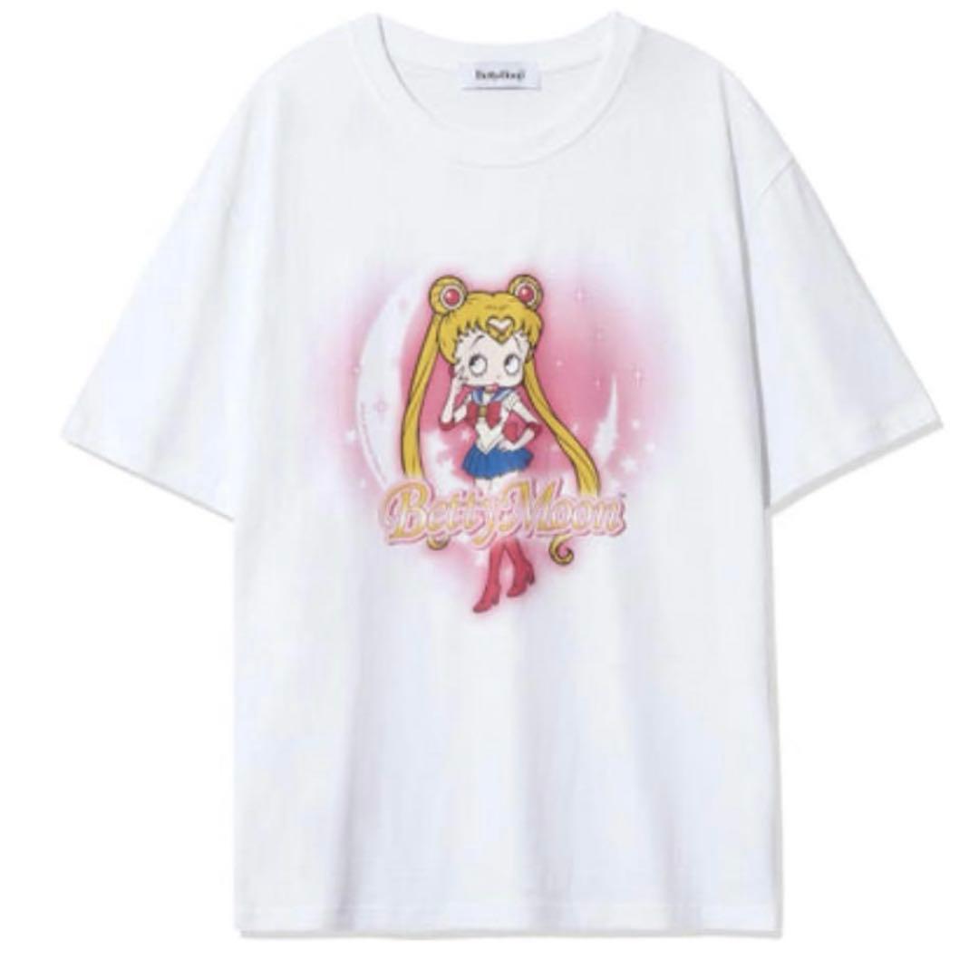 

[USED] Betty Boop Sailor Moon-style T-shirt