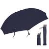 Come Across Folding Umbrella for Durable and 65cm Main 8 115cm Men, Water-Repellent, Rib, Ribs, (Navy)