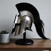 Spartan Warrior Helmet Medieval Greek Corinthian Helmet Handmade Metal Armor Spartan Costume Prop Gift for Him