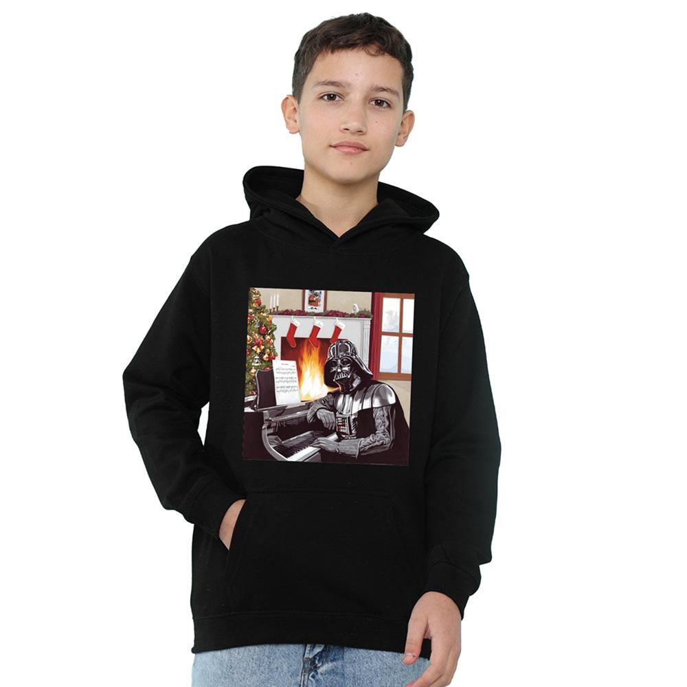 Star Wars Childrens/Kids Christmas Carols Darth Vader Hoodie
