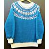 Women's Round Neck Colour Blocked Loose Fit Fashion Pullover Knitwear Luxurious Relaxed-fit Slimming and Versatile Top