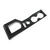 L/RHD For Mitsubishi Triton L200 2024 2025 Carbon Center Control Gear Shift Front Water Cup Holder Cover Interior Accessories
