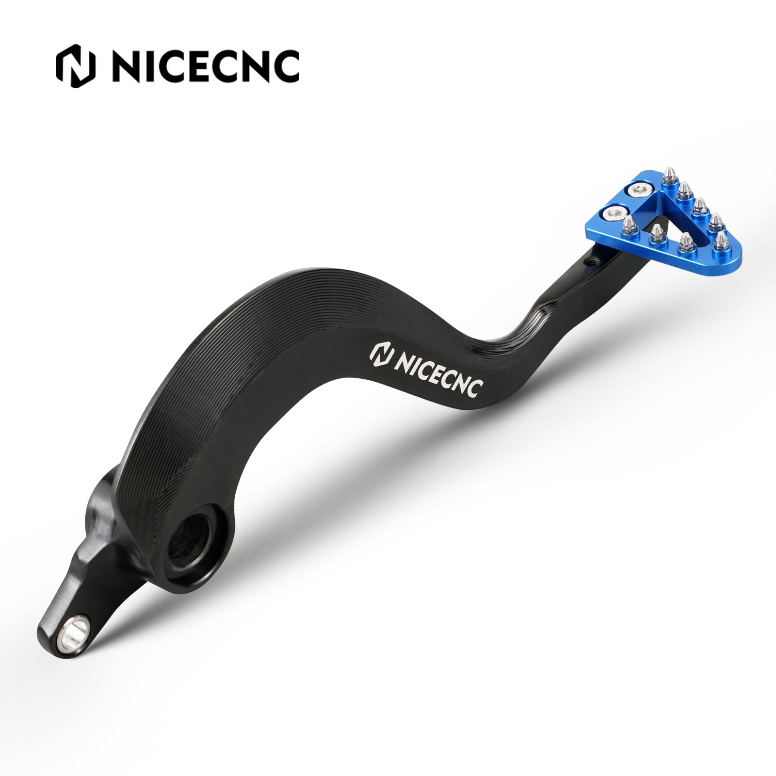 

NICECNC For Yamaha YZ 125 YZ125 YZ250 2005-2024 YZ125X 2017- YZ250X 2016- Adjustable Forged Aluminum Brake Pedal Lever синій