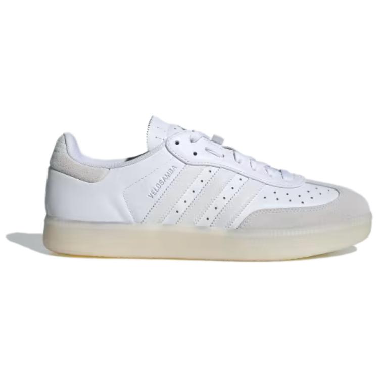 Adidas Velosamba Leather Crystal White Unisex Sneakers Cloud-White IG5540