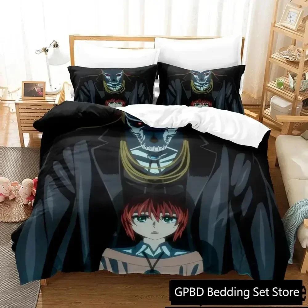 

Comforter Anime Ancient Magus Bride Bedding Set Bedroom Soft Modern S Comefortable Kids And Comforter (quilt)-EU Single(135*200cm)3pcs