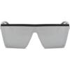 Square Oversized Sunglasses for Girls Boys, Fashion Flat Top Big Frame Shades Sunglasses for Kids