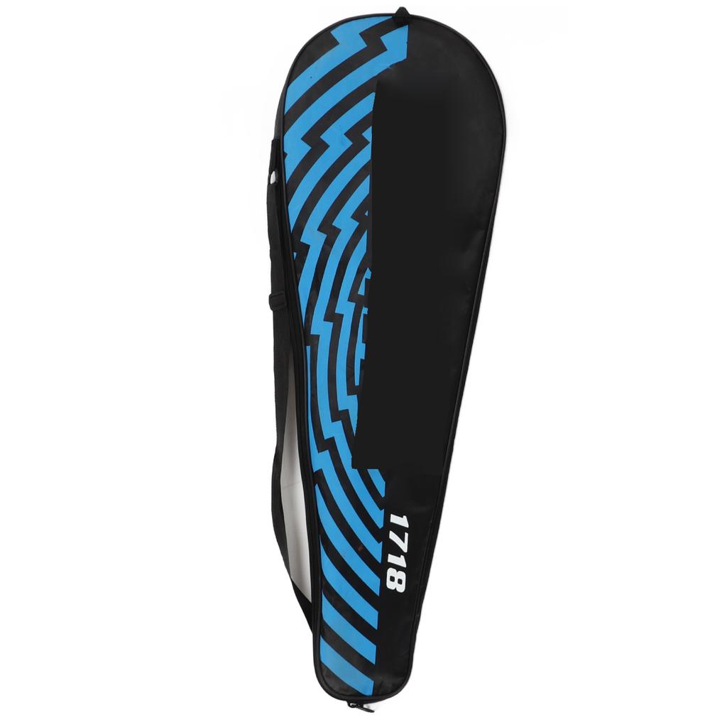 Badminton Racquets Set Lightweight Iron Alloy One Piece Double Rackets with Storage Bag for Beginner
