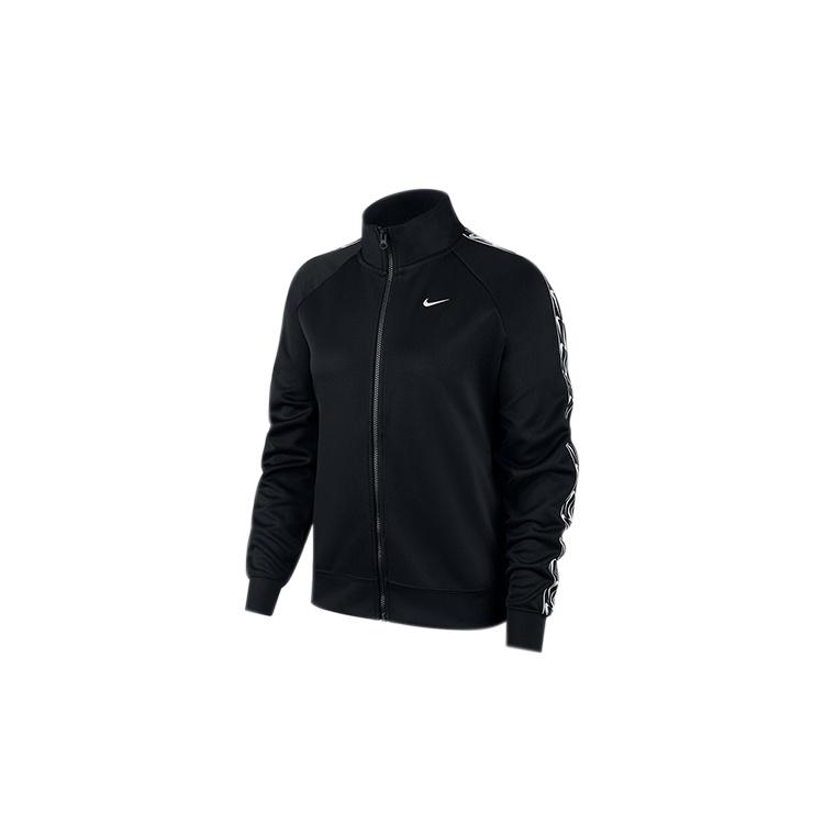 (WMNS) Nike Side Logo Stand Collar Zipper Sports Jacket Black Women s CJ7718-010 M