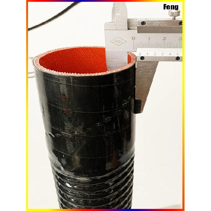 Evrensel Uzunluk 500mm Silikon Esnek Hortum ve 2 Kelepçe İç Çap 30-1000mm Hava Giriş Borusu Radyatör Borusu Yüksek Basınç Sıcaklık R