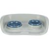 Écuelle en plastique - Trixie - Anti-éclaboussure - Rouge - 0,25 l - 9 cm de diamètre