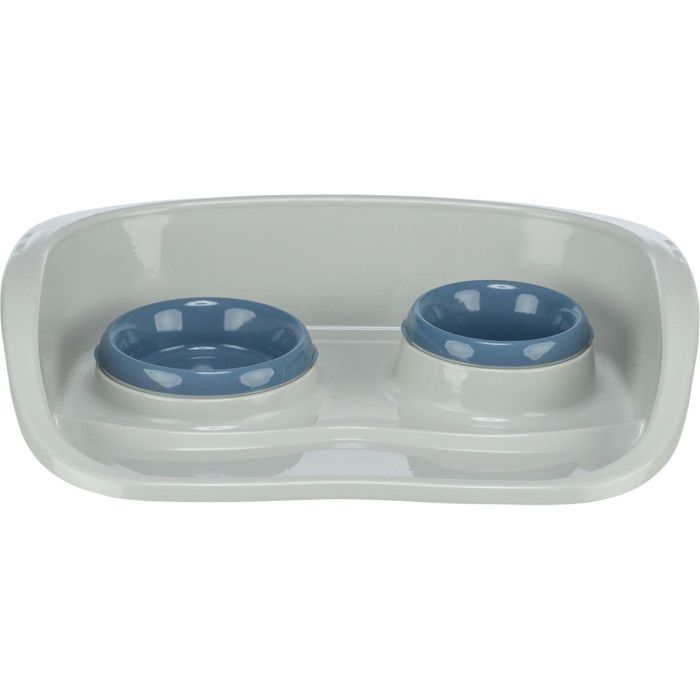Écuelle en plastique - Trixie - Anti-éclaboussure - Rouge - 0,25 l - 9 cm de diamètre