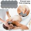 100Pcs Candles Drip Protectors Personal Protective Disk Trays Portable Disposable Ear Care Cardboard Accessories