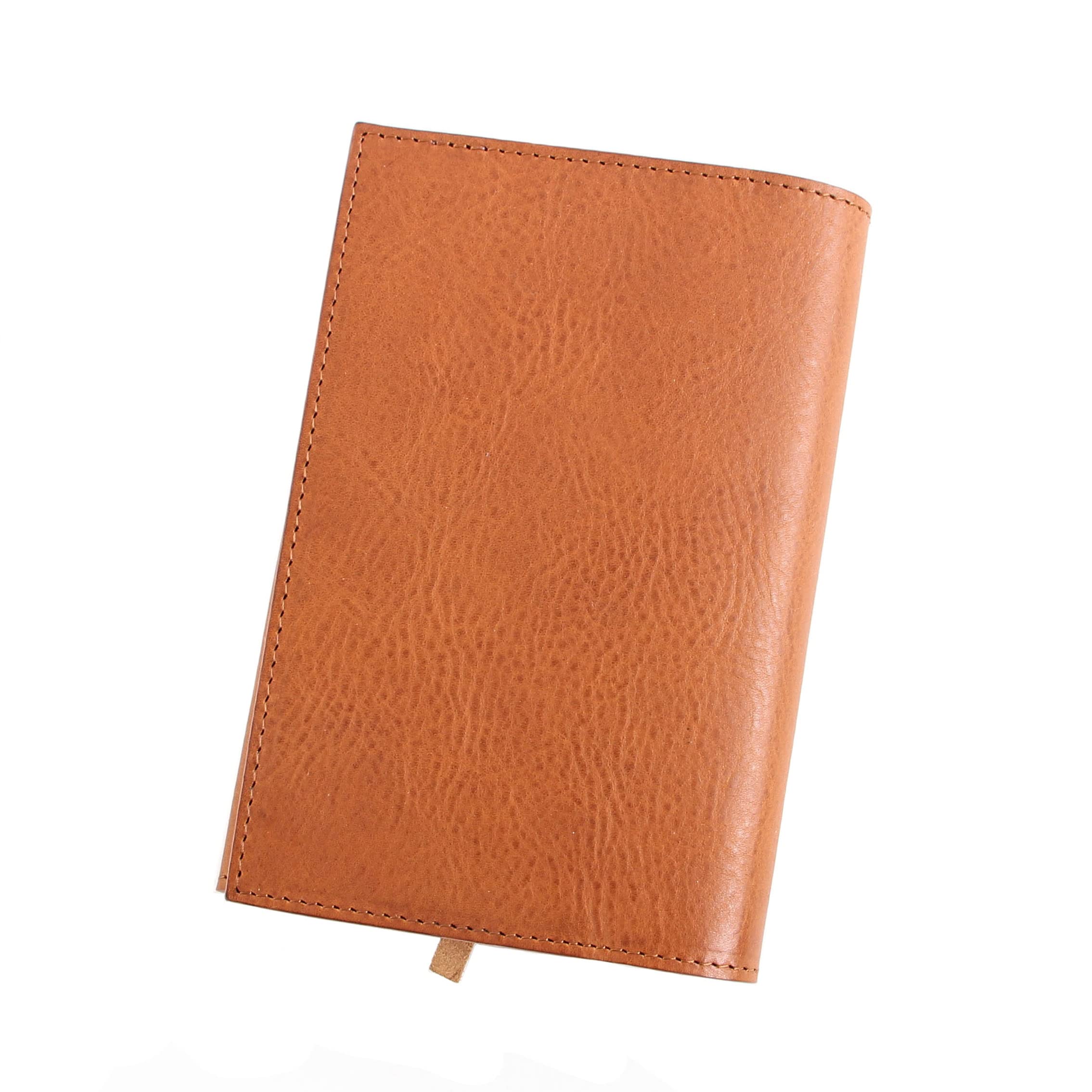 

Boosters Minerva Box Paperback Book Cover Leather Genuine Leather Paperback Free Size Cognac
