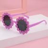 Runde Blumen-Sonnenbrille für Kinder Niedliche Gänseblümchen-Sonnenbrille Kinder Outdoor Sonnenschutz Brillen Mode Lustige Party-Brille