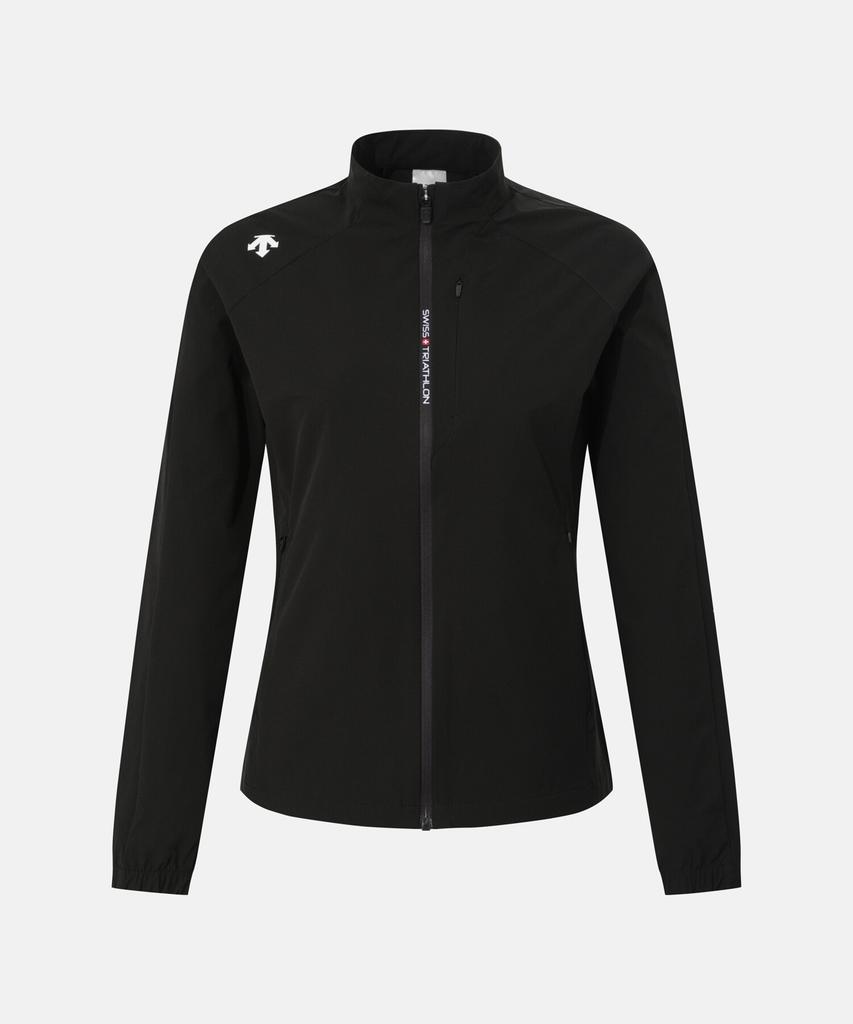 Descente Swiss Triathlon Training Woven Jacket Black Sr123Iwt22 (A Type)