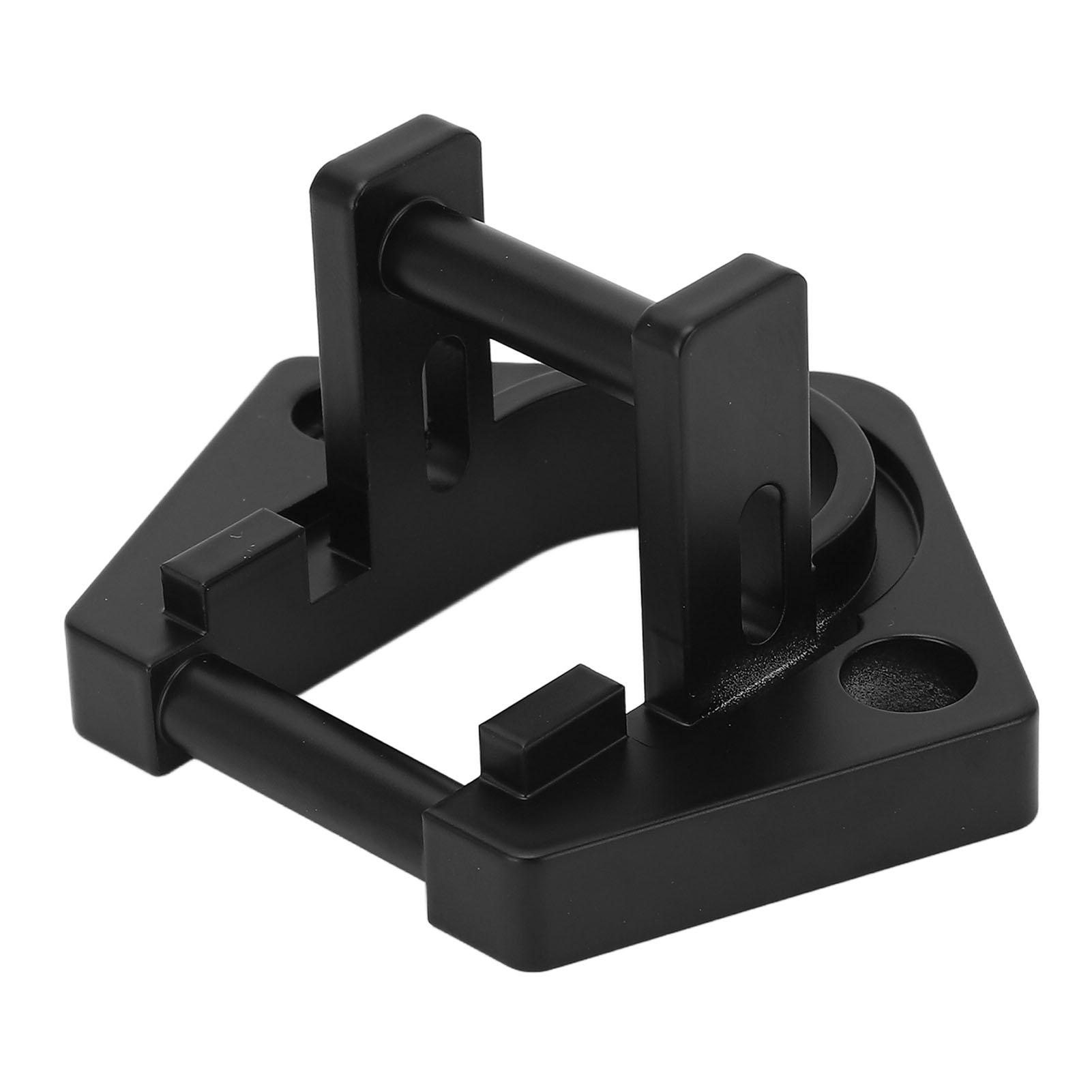 

RV Awning Base 3825.RV.032922 Solid Aluminum Bottom Foot Black for Sunchaser II Heavy Duty End Plug Rounded Hardware