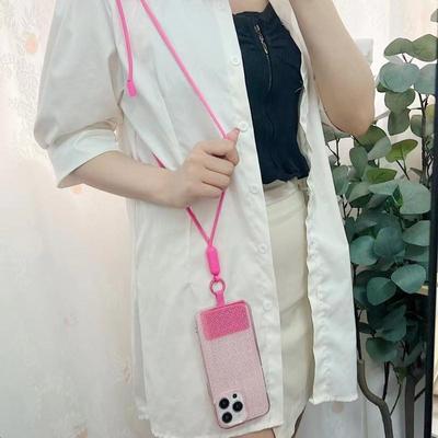 Nový multifunkční lanyard pro mobilní telefon Crossbody otočný o 360° univerzální náplast na lanyard pro mobilní telefon