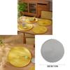 Round Pp Woven Table Placemat With Style For Home Dining Decor
