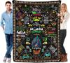 Blankets, Music Notebook Blankets, Gifts for Music Enthusiasts, Music Decoration Blankets, Soft Flange Blankets