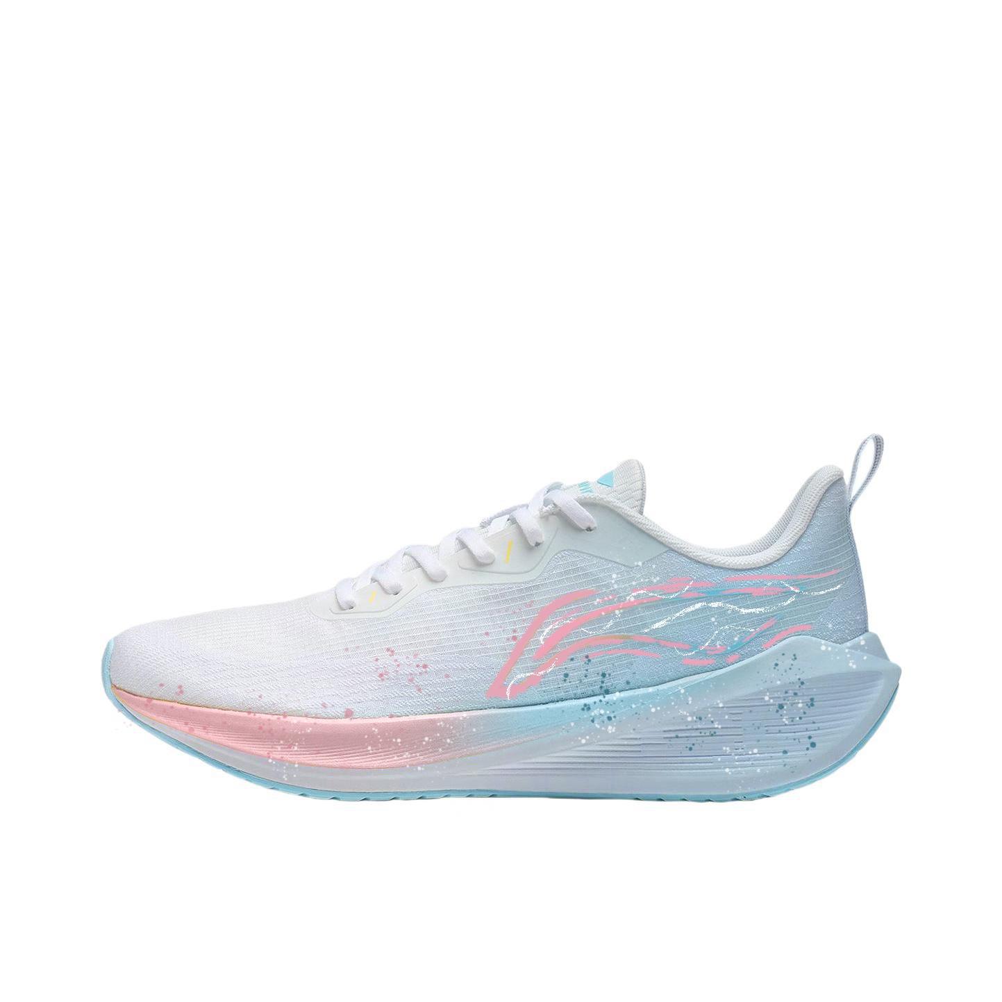

Li Ning Wuyue Амортизирующие Нескользящие Низкие Повседневные Беговые Кроссовки Мужские Розово-Синие ARST003-1(Команда701-) 43