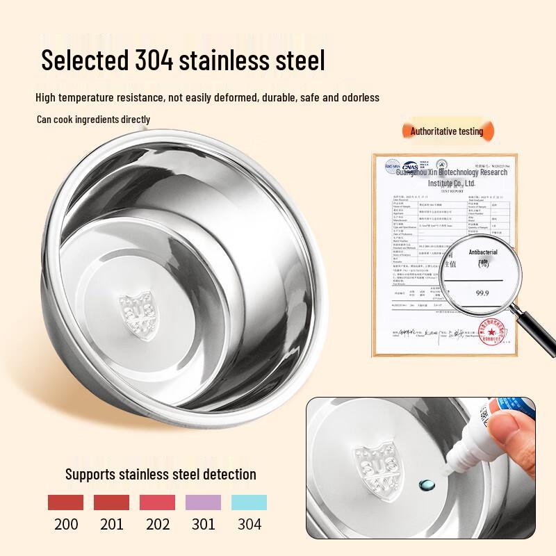 Guofeng 304 Stainless Steel Multi-Functional Pot