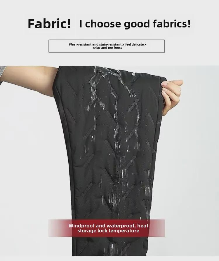 Mångsidiga Varma Bomullsbyxor för Höst och Vinter