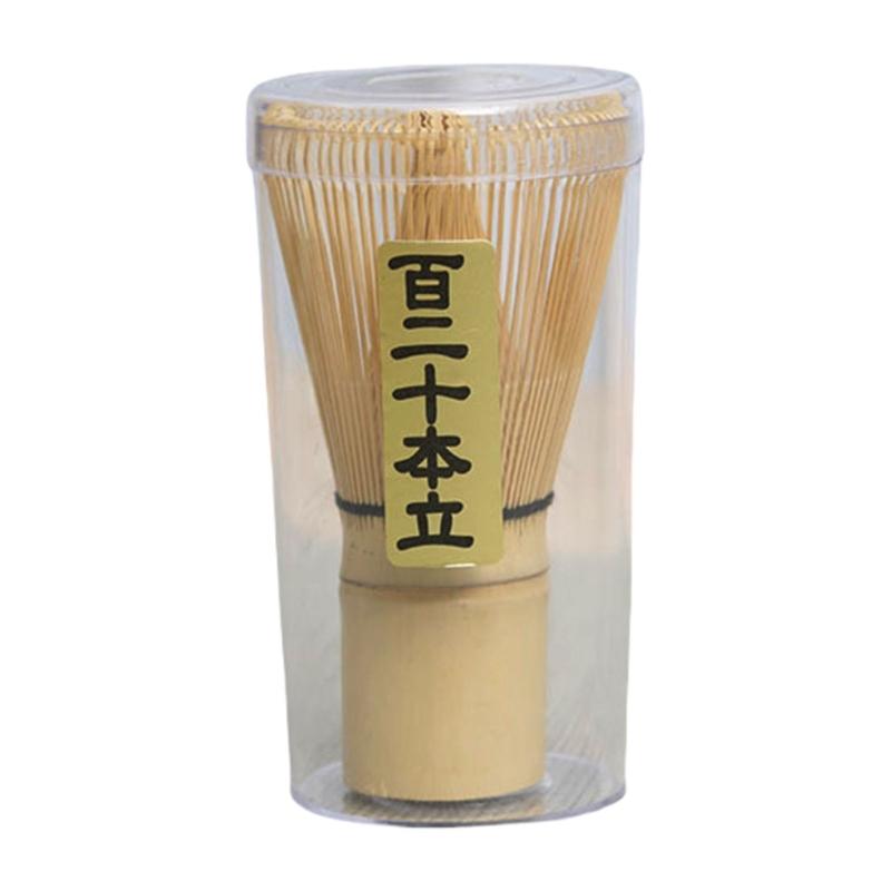 ProfessionalSustainable Authentic Bamboos Chasen Whisk Professional Beverage Mixing Frothing Tool For Home Use Even Foam