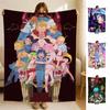 Anime DDemon School IIrumakun Throw Soft Flannel Blanket for Bed Bedroom Sofa Picnic Throw Skinfriendly Breathable Gift Cover