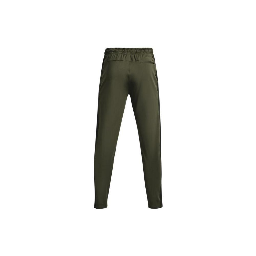 Under Armour Knitted Sweatpants Men's Green Moderate Cuffed Pants Unisex 1379677-390