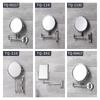 Silingfei 8-inch Foldable Wall-Mounted Makeup Mirror