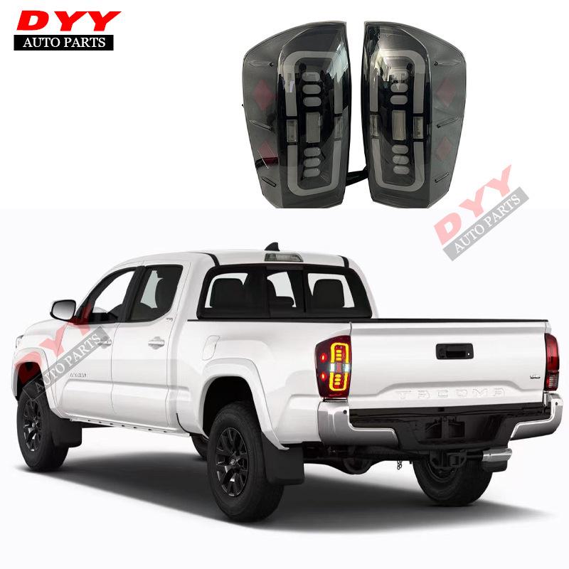 Tacoma 16-21 Rear LED Tail Light Assembly with Modified Daytime Running Lights