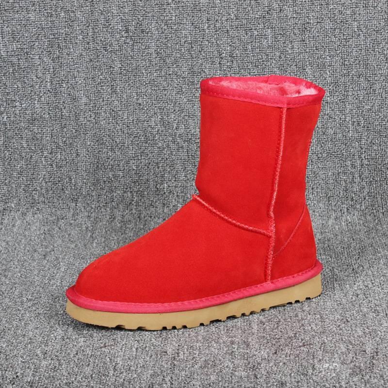 Hochwertige Winter-Schneestiefel für Damen und Herren mit kuscheligem Synthetikfell-Futter und robustem Rindsleder-Obermaterial