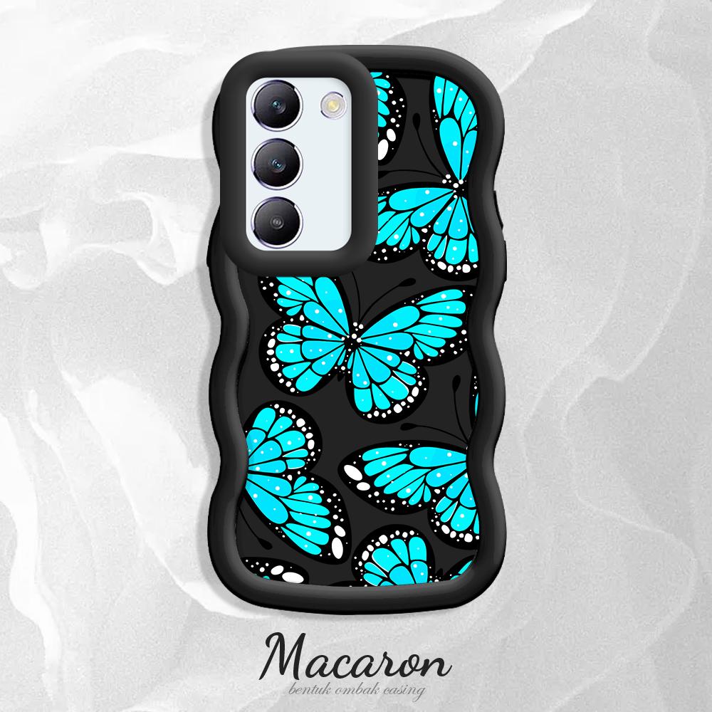 

Окрашенный узор Big Wave Edge Мягкий силиконовый материал Macaron чехол для телефона противоударный защитный резиновый чехол для OnePlus Vivo Motorola Moto Motorola Moto G22