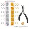 Jump Rings for Jewelry Making Kit, Open Jump Rings Jewelry Repair Kit for Necklace Bracelet
