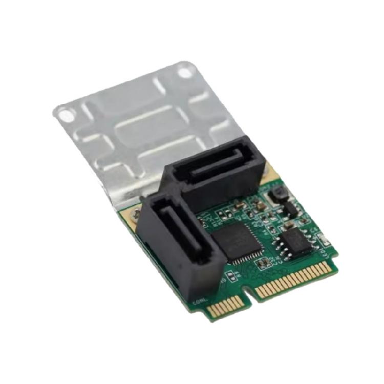 

Efficient Mini PCIe to SATA3.0 Double/Four Port Converter Card Extension Card for DIY System Storage Enhancements
