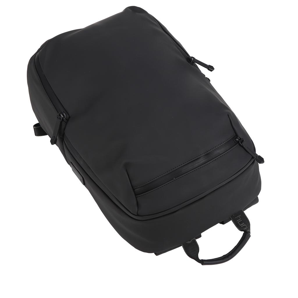 Computer Backpack Multifunctional Anti Theft Waterproof Black Fashionable Business Package for Men W