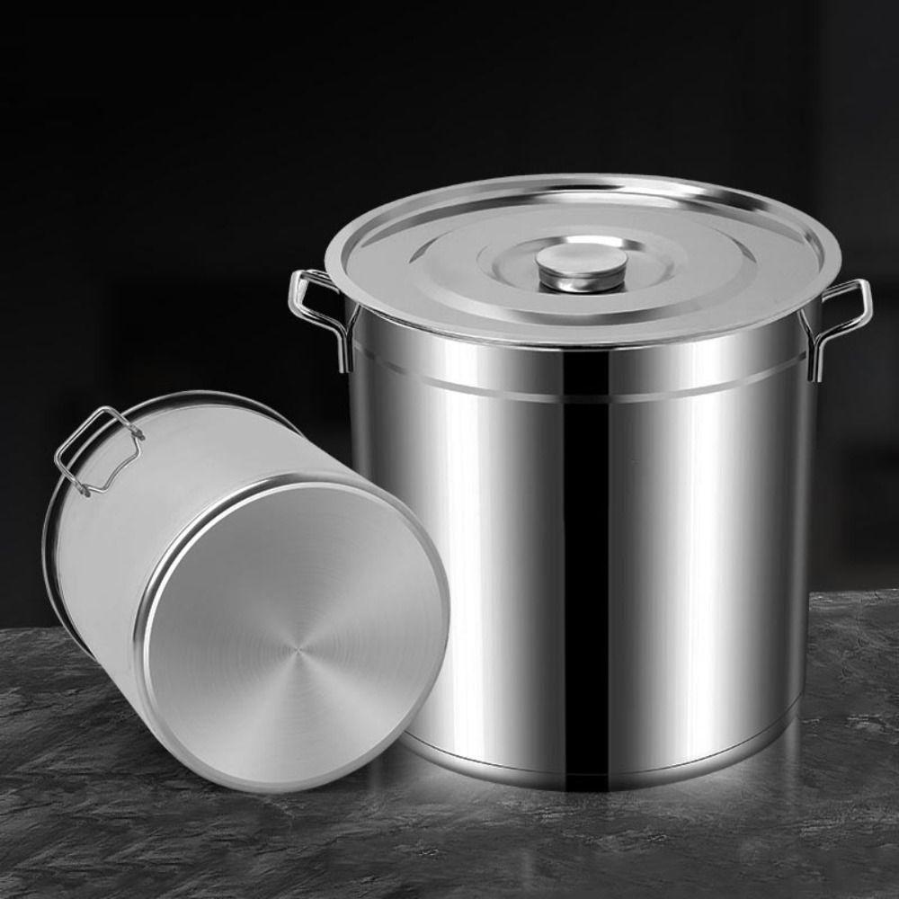 Large Capacity Stockpot Thickening Soup Bucket New Stew Pot  Restaurant