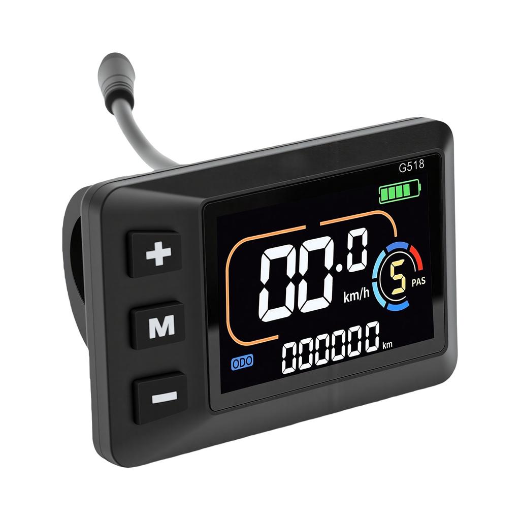 Schermo LCD Bici Elettrica Retroilluminato LED Tachimetro Odometro Sostituzione per Yozma In 10 Dirt Bike Elettrica