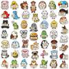 10/30/50/100pcs Funny Cartoon Emotional Support Animals Stickers Creative Graffiti Sticker Skateboard Phone Luggage Decals Decor