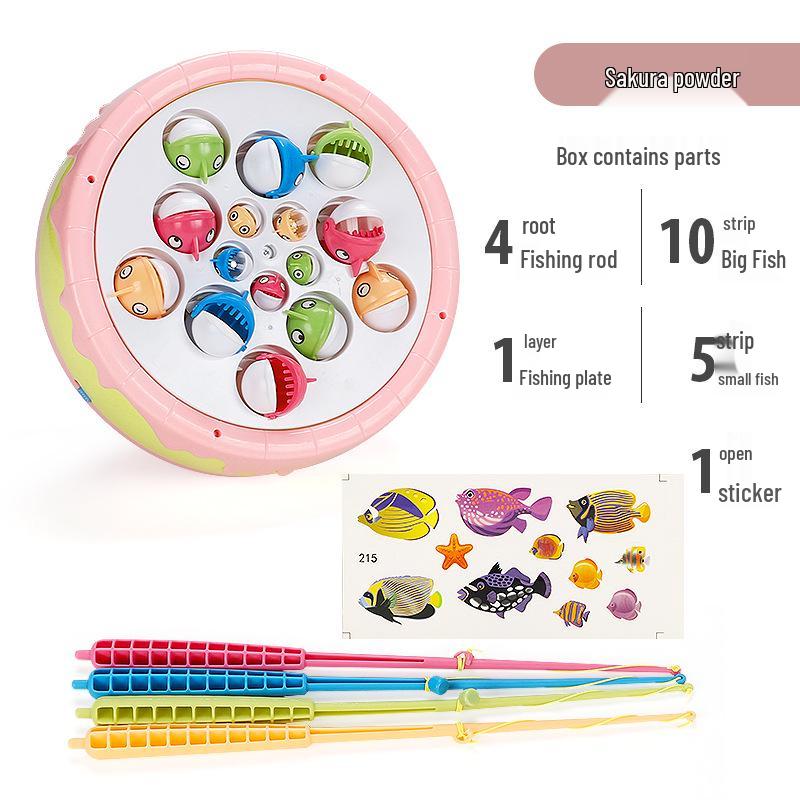 

Многофункциональная электрическая вращающаяся игрушка для рыбалки для детей