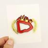 Hat Pins Clothing Accessories NonSlip Wheat Ear Badge for Bag Backpack
