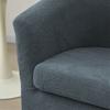 2pcs/set Jacquard Club Tub Chair Cover Elastic Single Armchair Protective Case Pet-friendly Couch Cover with Cushion Cover Home