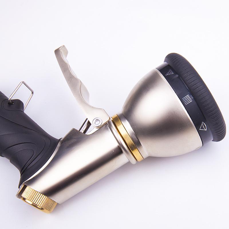 Multi-Functional Zinc Alloy High-Pressure 9-Function Garden Watering & Car Wash Sprayer
